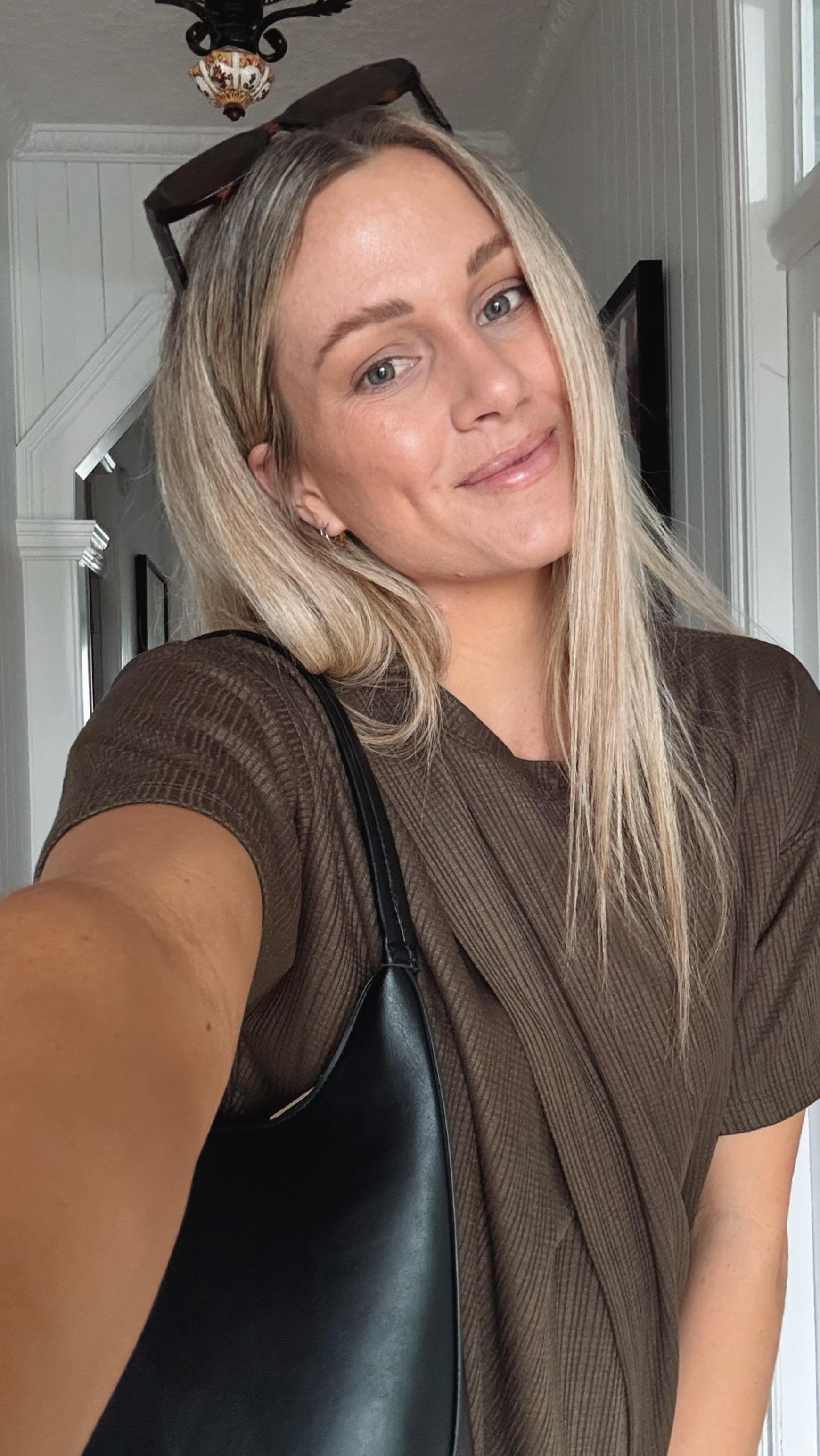 Instagram post by @georgiaralphh for Apéro Label. Caption reads: @aperolabel has absolutely SLAYED this material....