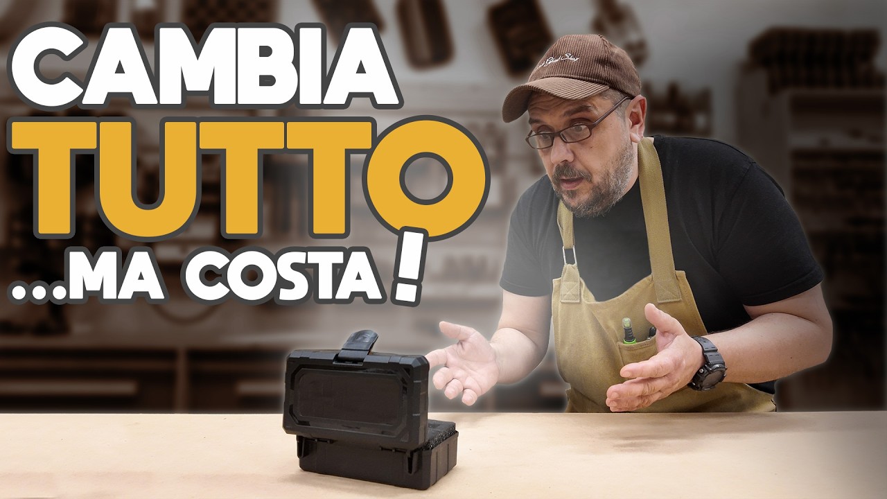 YouTube post by @WhiteGhostShop for Banggood. Caption reads: I opened this box... and my workbench will never....