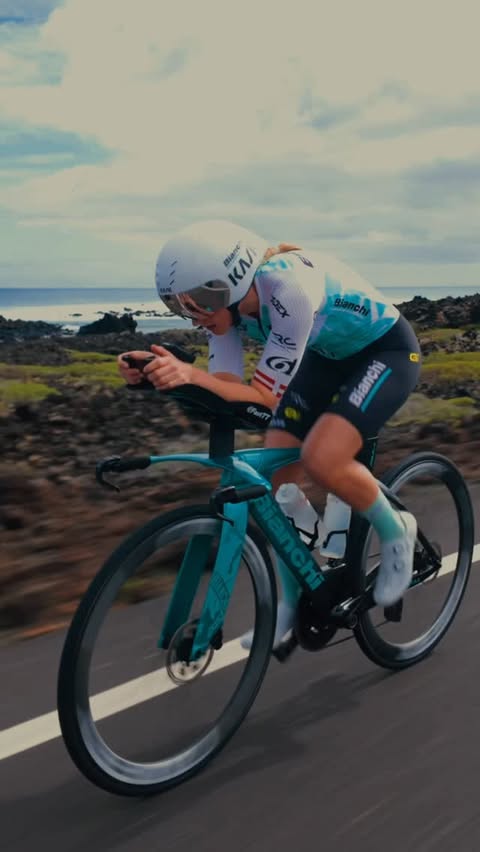 Instagram post by @bianchiprotri for Pirelli. Caption reads: [...] without control. Welcome to the team,....