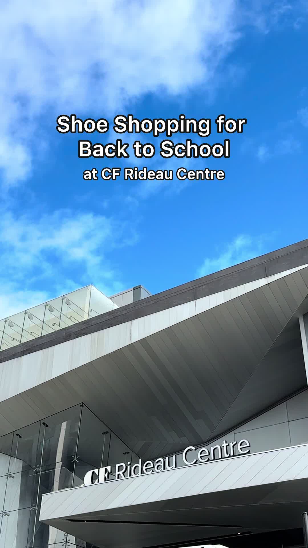 TikTok post by @cadillacfairview for callitspring. Caption reads: Leveling up my kids’ shoe game just in time for....