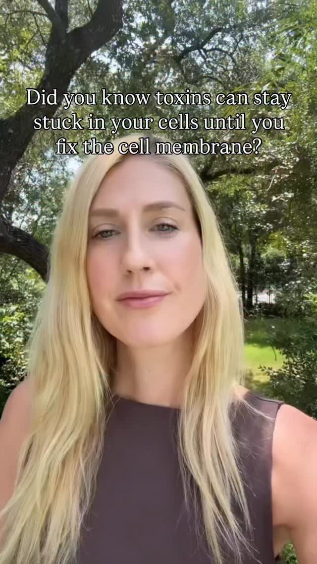 Instagram post by @realfoodology for BodyBio. Caption reads: If your cell membranes are damaged, toxins can’t....