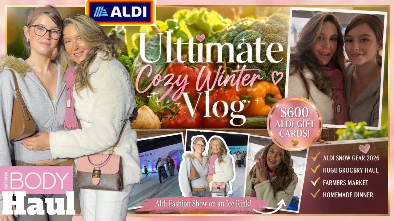 YouTube post by @AustralianWomensLifeAndStyle for Petalandpup. Caption reads: Come along for the ultimate cozy winter vlog! ❄️🤍....