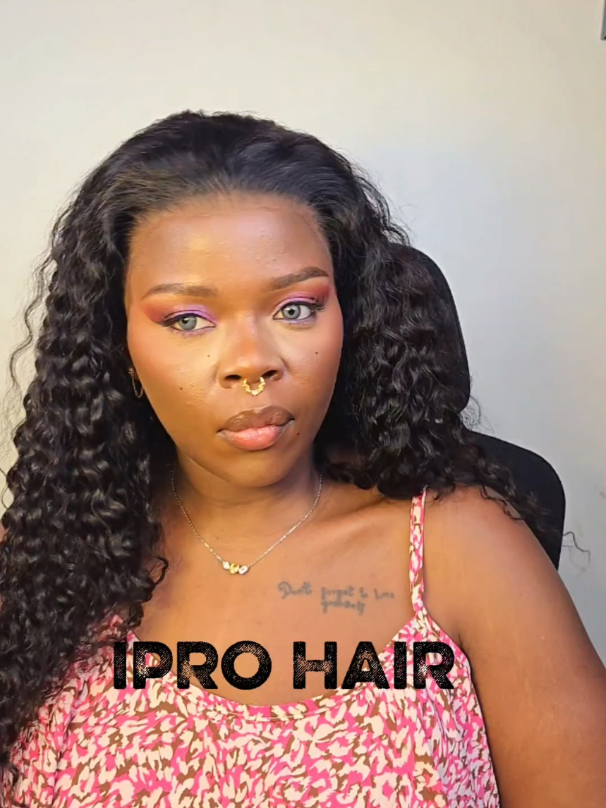 TikTok post by @tess_banks_ for Alipearl Hair. Caption reads: I trust @IPRO HAIR WIG to always give the best....