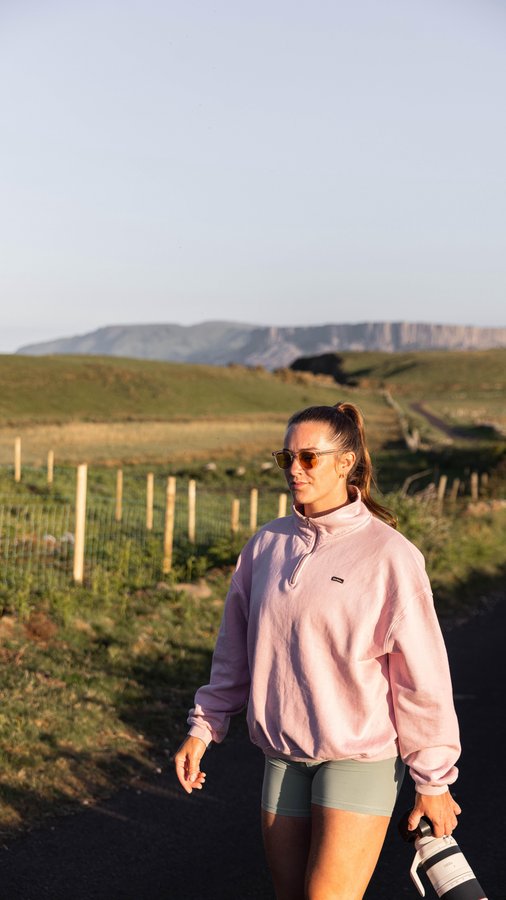 Instagram post by @sarahkimwatchorn for Discover Northern Ireland. Caption reads: Comment ‘Rathlin’ for my google map. AD. what to....