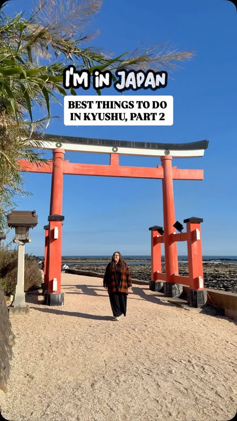 Instagram post by @readysetjetset for @hotel. Caption reads: Did you know Kyushu is only a 90-minute flight....