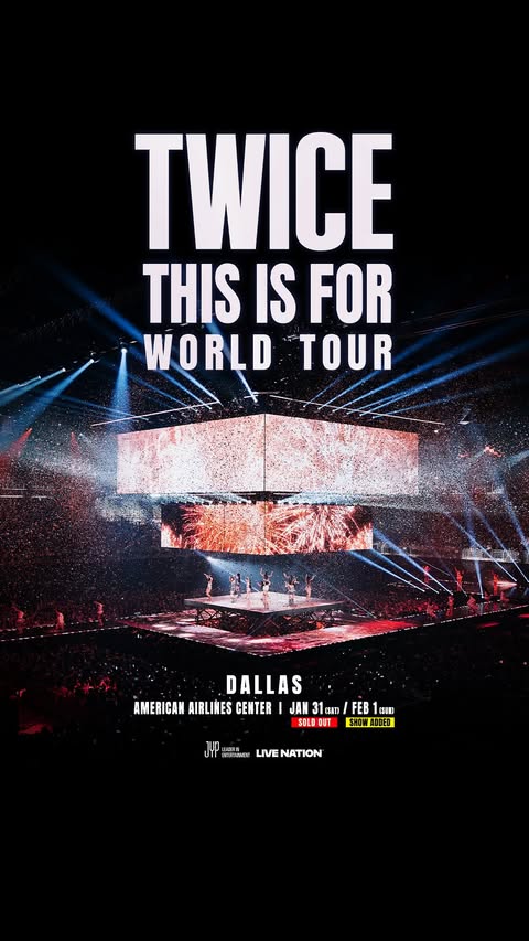 Instagram post by @theonlykxtana for Live Nation. Caption reads: [...] their February 1st date! Courtesy of....