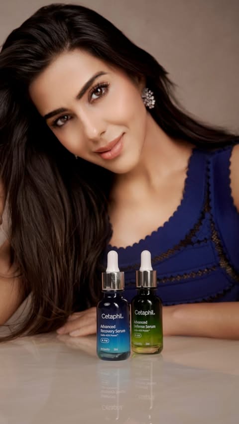 Instagram post by @bahaar_art for Cetaphil. Caption reads: [...] the best of both worlds with the new....