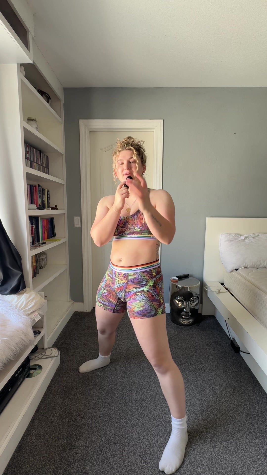 TikTok post by @bbellasclothez for Woxer. Caption reads: wear @Woxer.