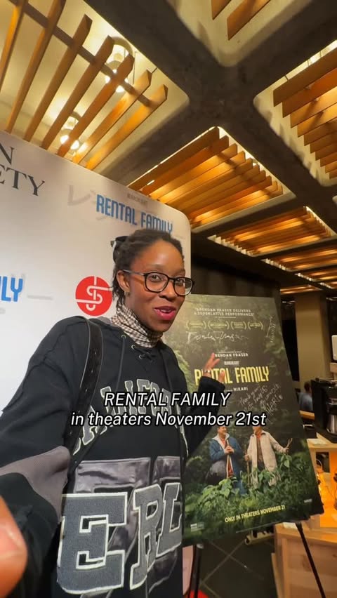 Instagram post by @nimayndoleaux for Searchlight Pictures. Caption reads: [...] on Nov 21st! #SearchlightPartner....