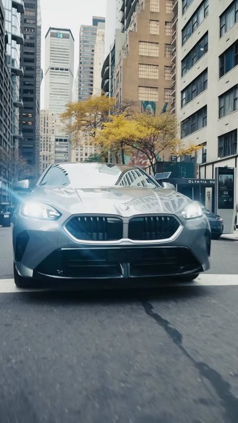 Instagram post by @cbrickley603 for BMW USA. Caption reads: #ad New York never slows down. I love my i7 M70,....