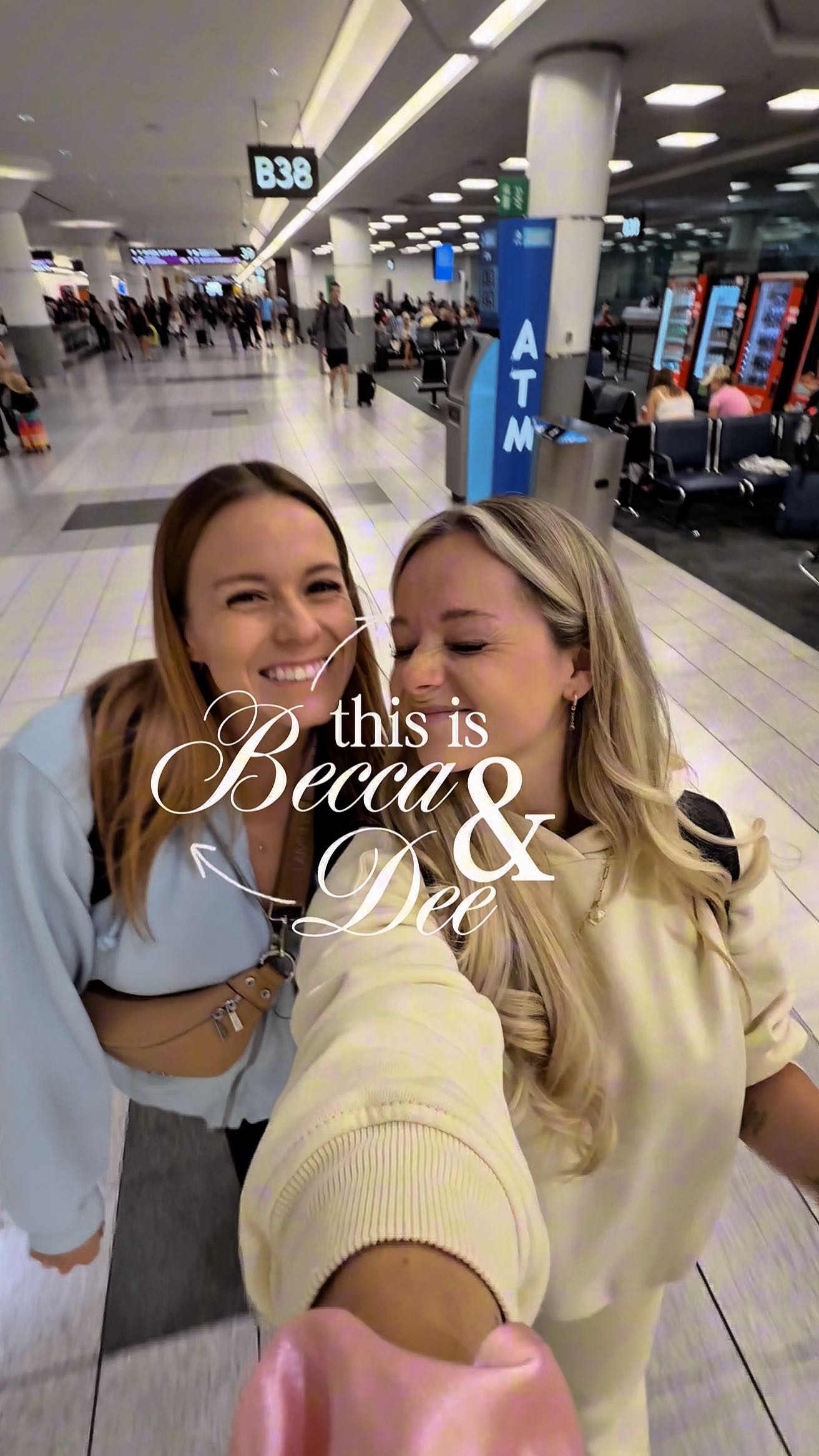 Instagram post by @beccweb for Air Transat. Caption reads: We had the chance to fly with @airtransat on their....