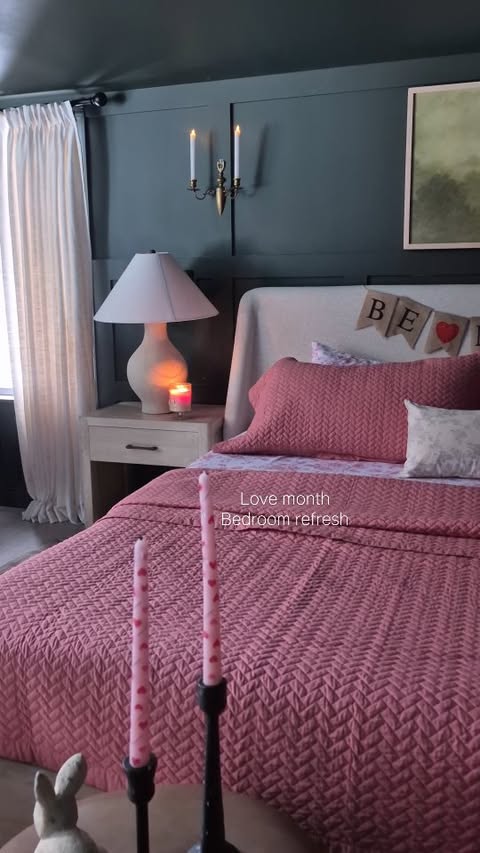 Instagram post by @rachelnorstrom for PeachSkinSheets. Caption reads: A little refresh featuring my new @peachskinsheets....