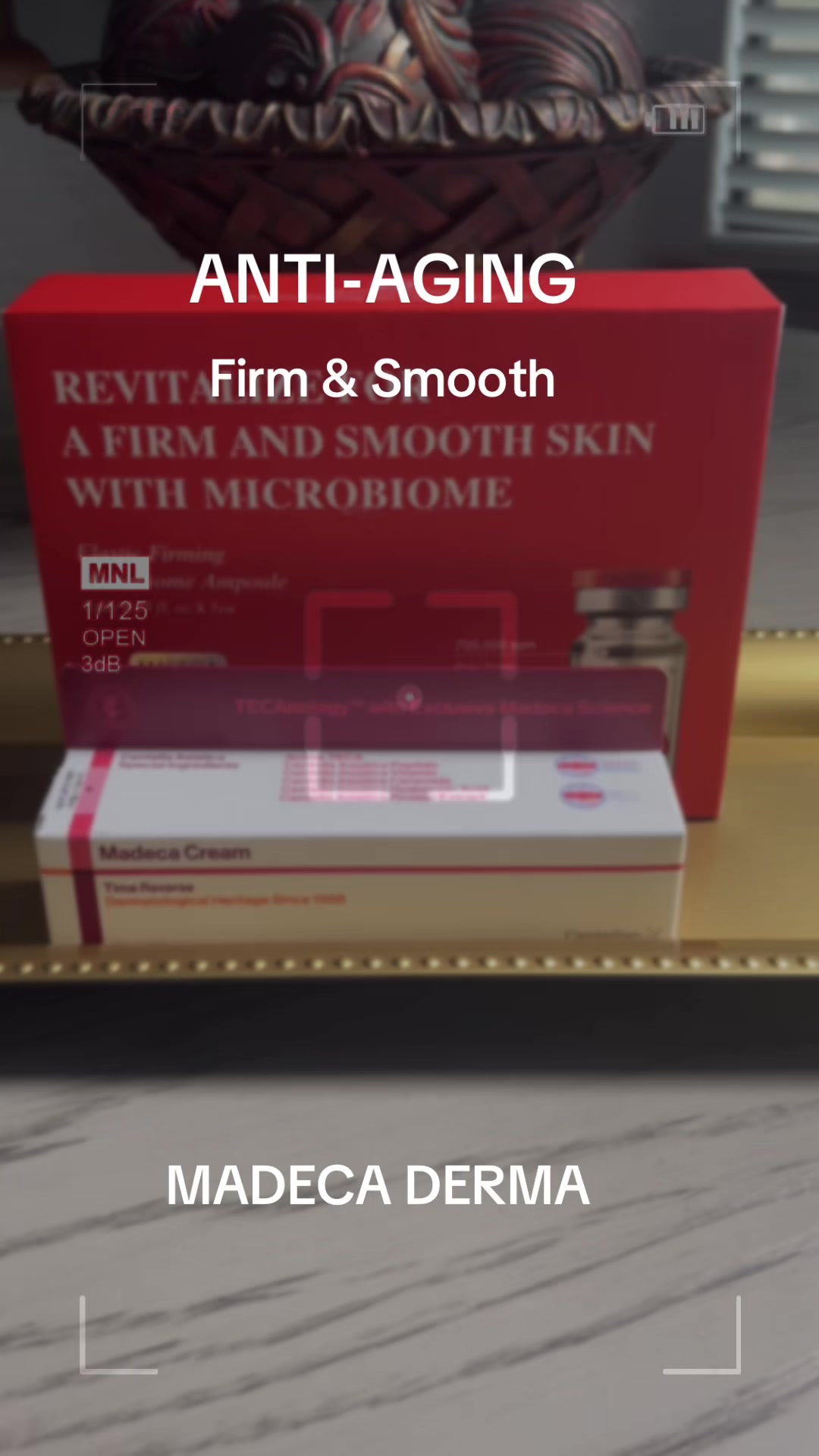 TikTok post by @anyanmorgan for Madeca Derma. Caption reads: [...] is definitely worth checking out! @Madeca....