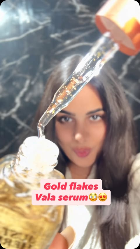 Instagram post by @prerna.mt for Just Herbs. Caption reads: [...] 👀
This serum + my two winter glow gems from....