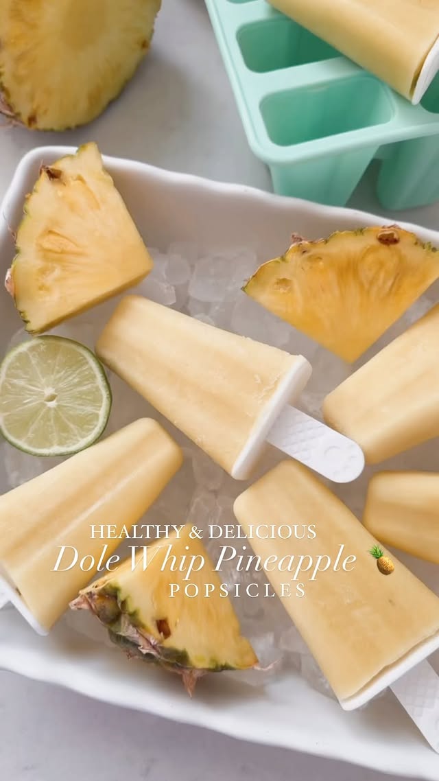 Instagram post by @handmade.farmhouse for Dole. Caption reads: [...] this fabulous and refreshing recipe for Dole....