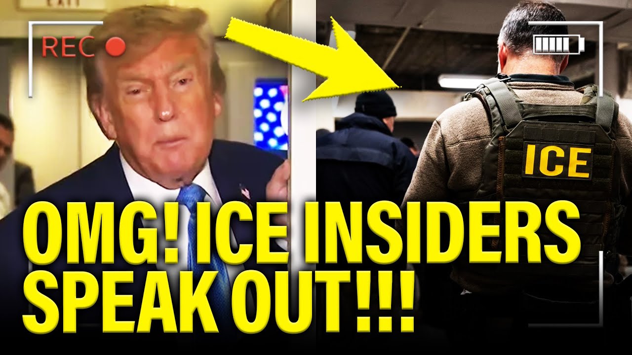 YouTube post by @MeidasTouch for Dose. Caption reads: ICE Insiders BLOW THE WHISTLE on Trump DISASTER.
