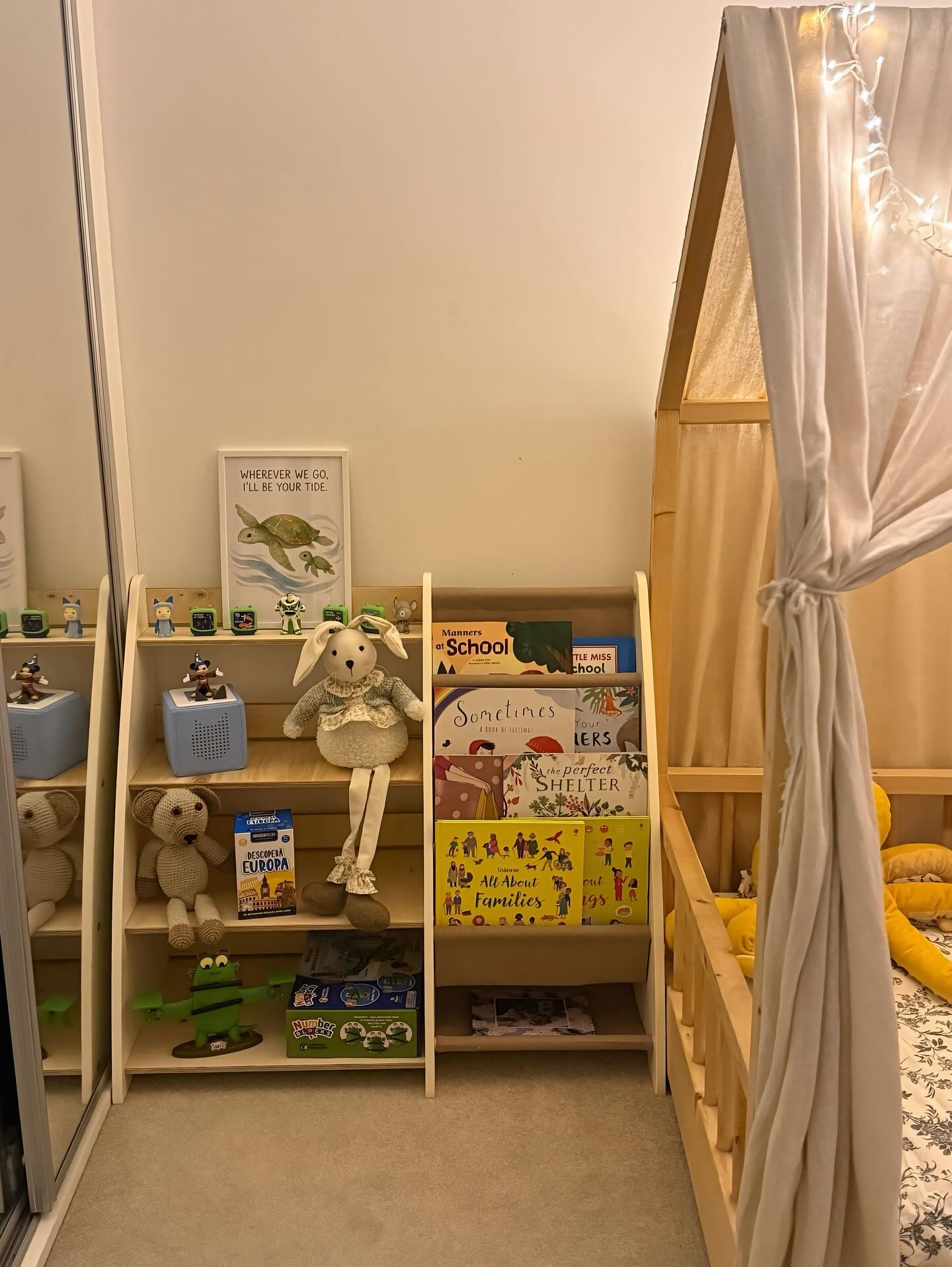 Instagram post by @momandkidlife for GOODEVAS. Caption reads: Ad|Gifted 
✨ Creating little corners of magic at....