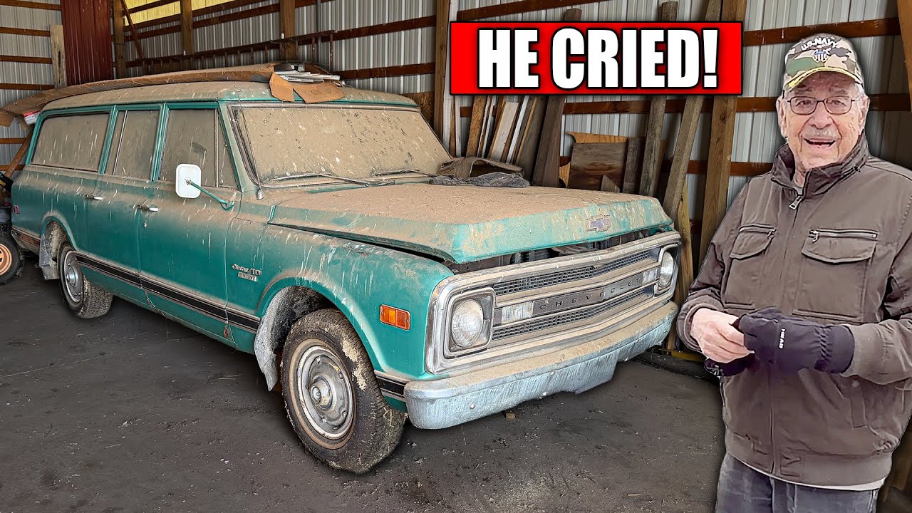 YouTube post by @WDDetailing for ZipRecruiter. Caption reads: War Veteran Surprised With His Truck Cleaned For....