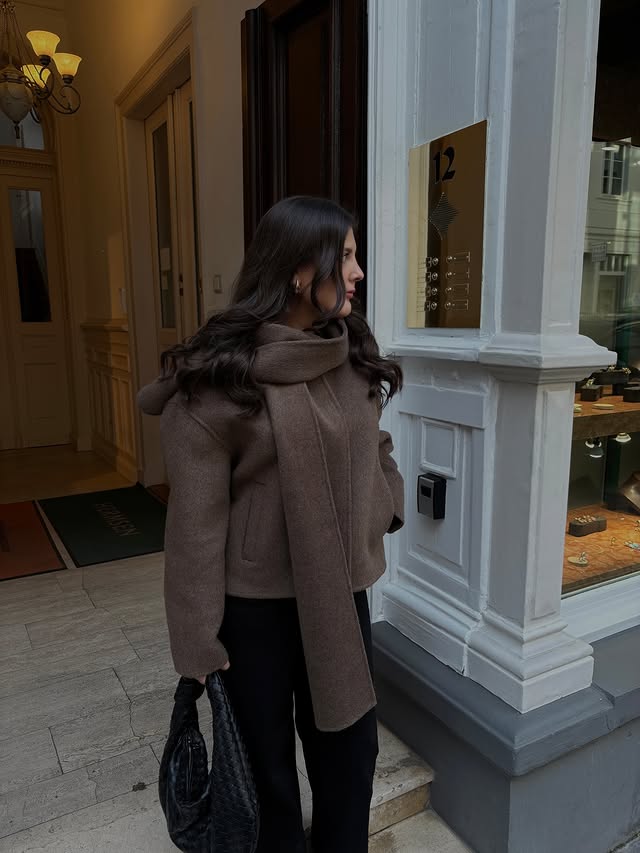 Instagram post by @allabout.nadja for NA-KD. Caption reads: happy sunday 🤎 @nakdfashion | 10% off with the....