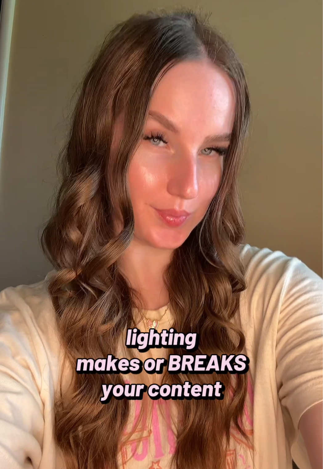 TikTok post by @shopwithhann for Weilisi. Caption reads: [...] she’s brighter than the frickin sun ✨....