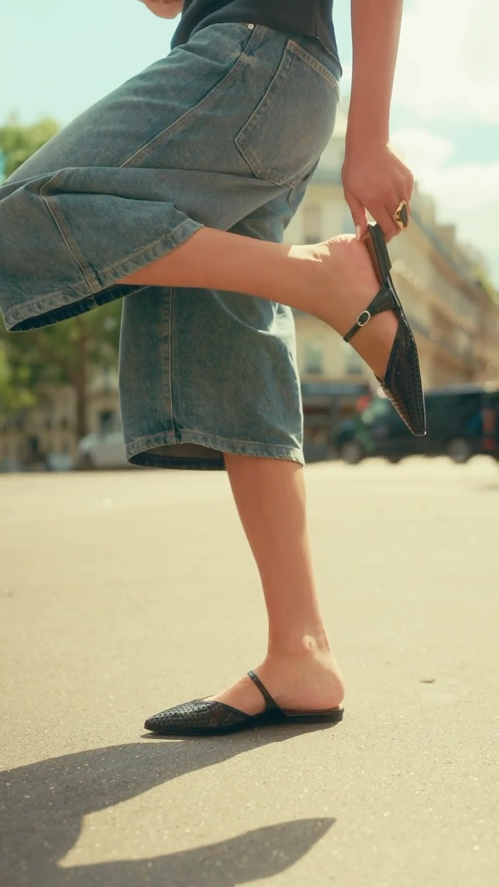 Instagram post by @madie for Jonak. Caption reads: 3 pairs. 3 moods. 3 ways to show up with @jonak 💗....