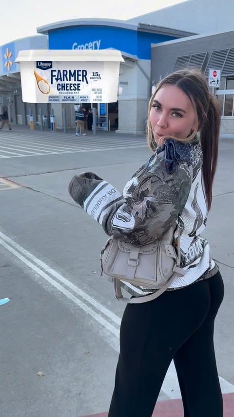 Instagram post by @abbyberner for Lifeway Foods. Caption reads: Yall better run and get the LIFEWAY FARMER CHEESE....