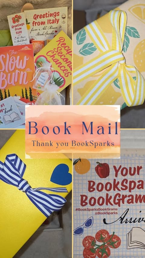 Instagram post by @books_on_blast for BookSparks. Caption reads: [...] 🥹✨ Look at this AMAZING bookgram from....