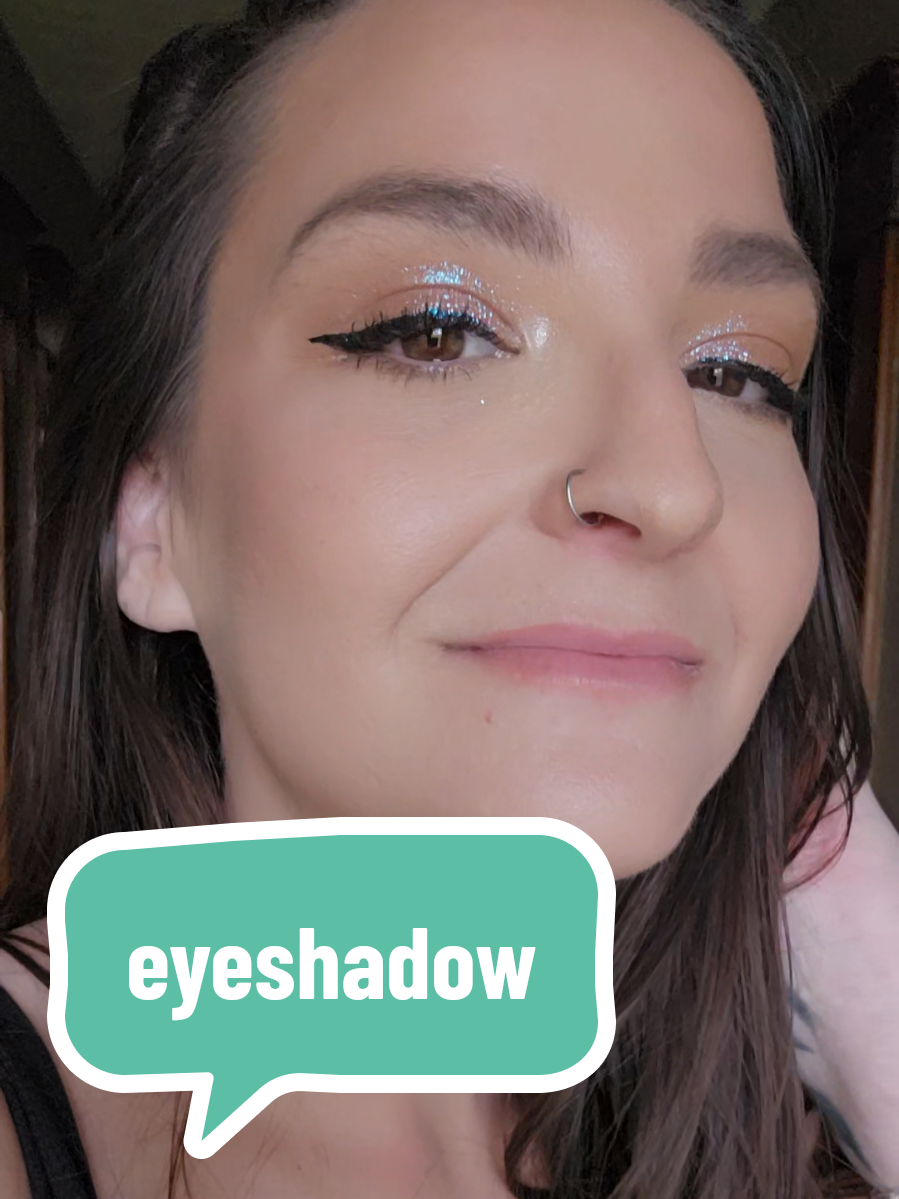 TikTok post by @sagewindfarmstead for Adriana Nichole Cosmetics. Caption reads: [...] when I want a pop of fun color @Adriana....