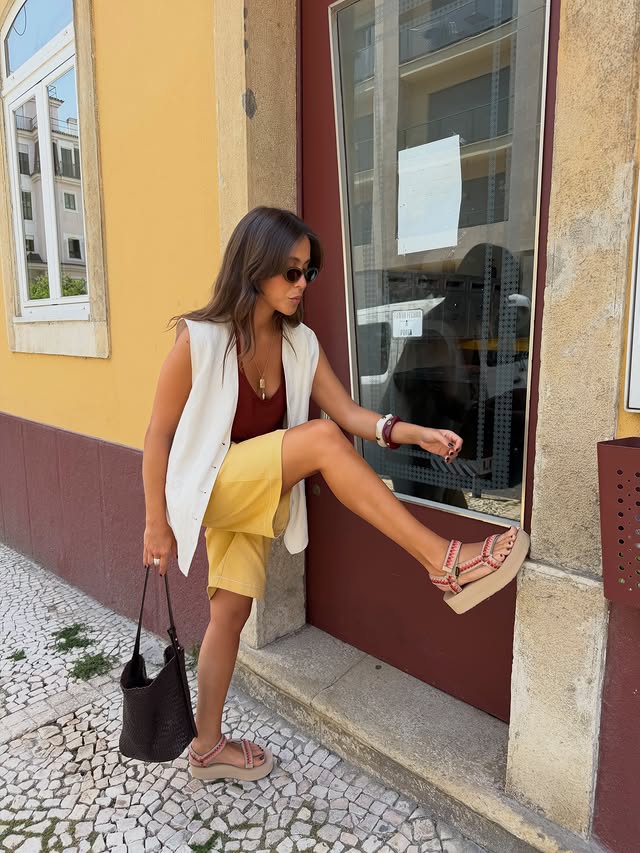 Instagram post by @pipafdealmeida for Teva. Caption reads: [...] your festival look, choose your mood @teva....