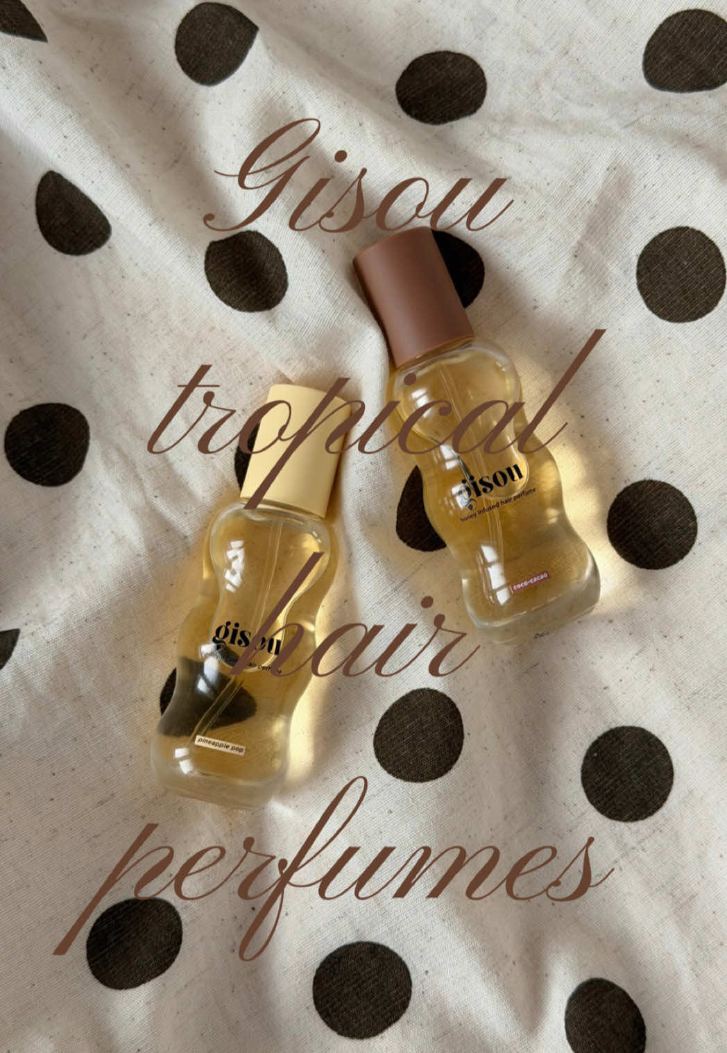 TikTok post by @joelie.frenay for Gisou. Caption reads: advertisement (gifted) | @Gisou just launched....