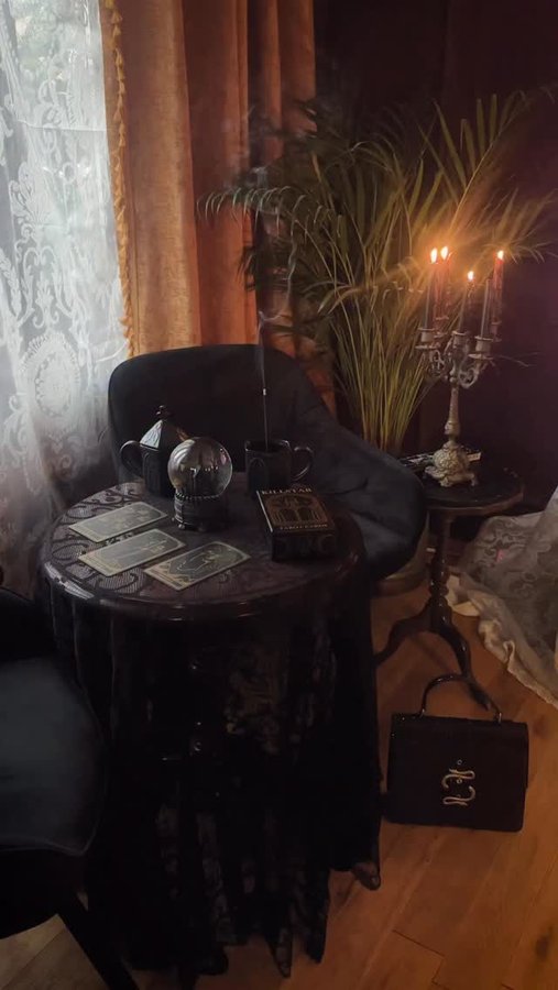 Instagram post by @casaardolino for KILLSTAR. Caption reads: ad A glimpse into my new living room 🥀🕯️

ft. a....