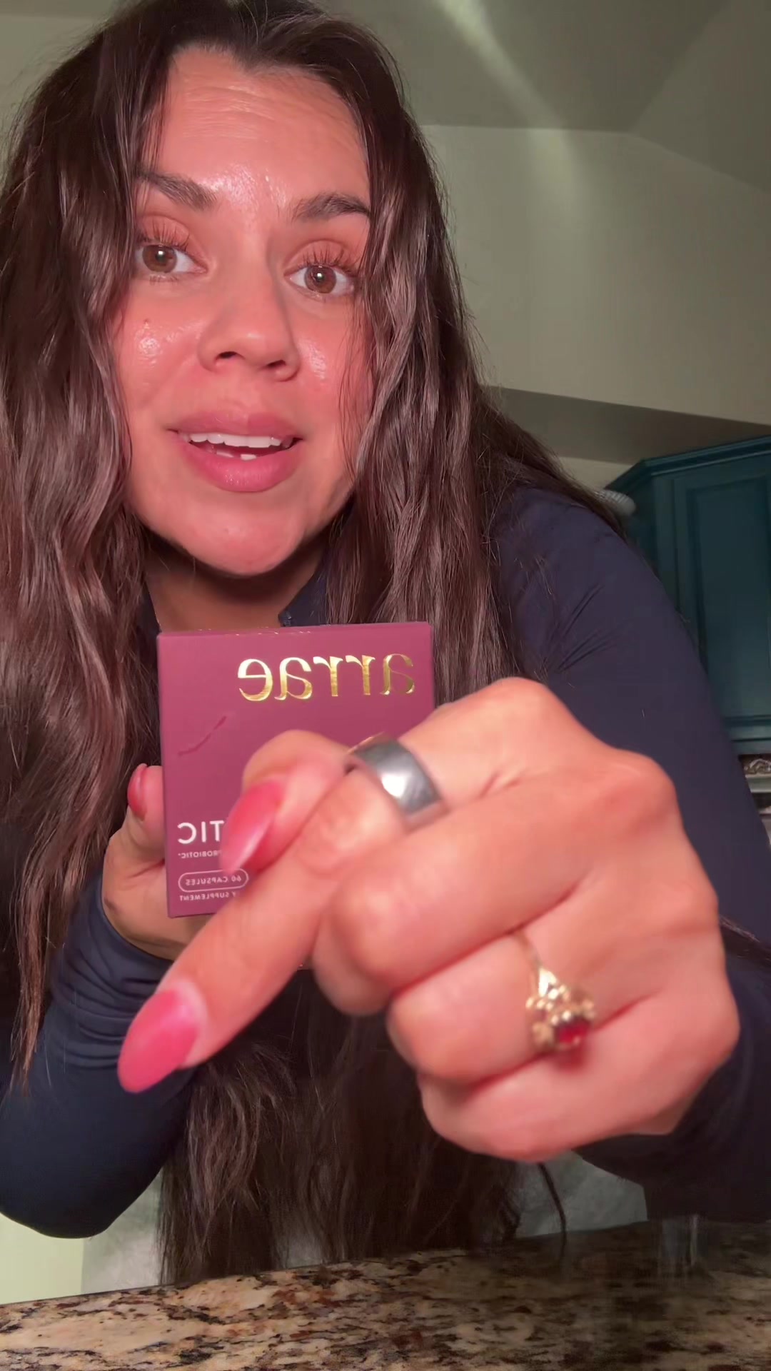 TikTok post by @ashleygutierrez887 for Arrae. Caption reads: The best probiotic! @Arrae #probiotic....