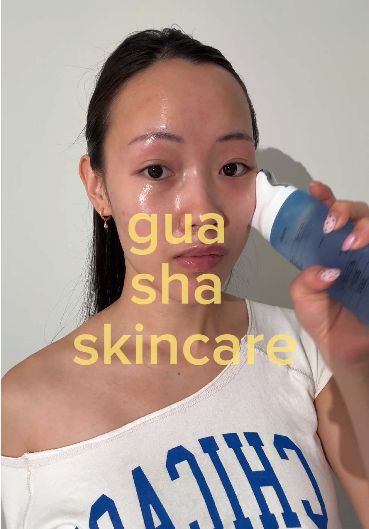 TikTok post by @nnaanzy for Oganacell. Caption reads: [...] Love how innovative skincare is now!....