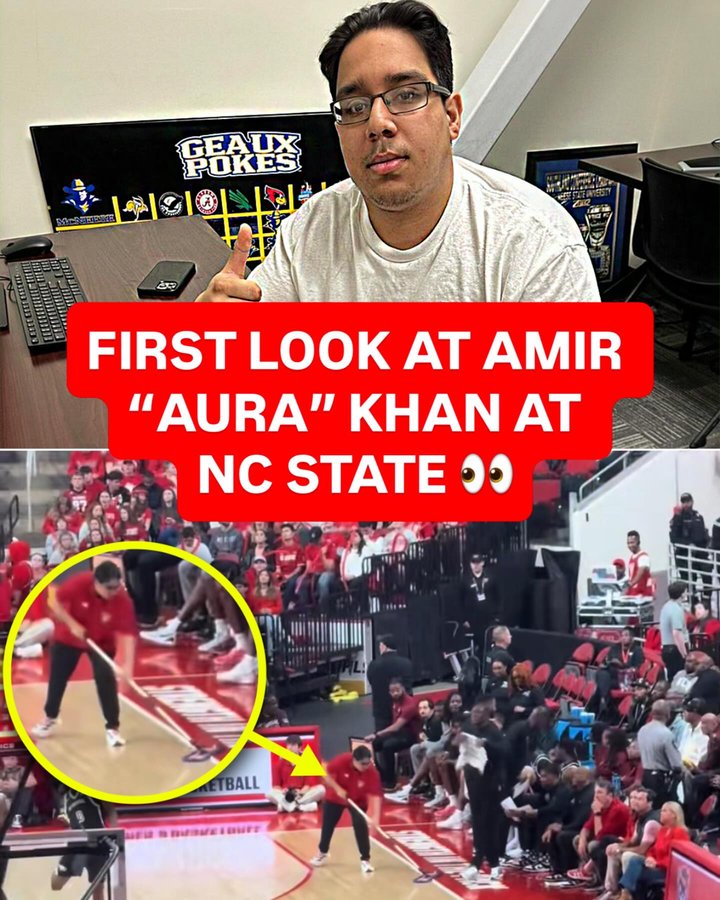 Instagram post by @amirkhan82 for Whistle. Caption reads: The viral college basketball team manager got his....