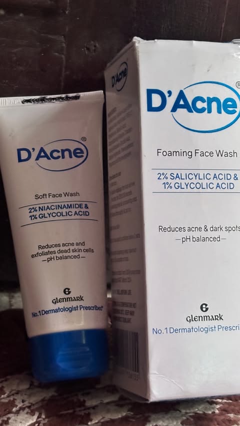 Instagram post by @devlish_girl_ for D'Acne by Glenmark. Caption reads: #ad @dacneindia Has special products which gives....