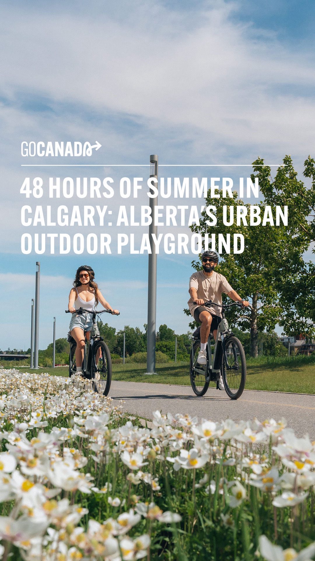 Instagram post by @canada for Tourism Calgary. Caption reads: Earlier this month, Go Canada spent 48 hours in....