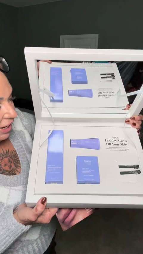 Instagram post by @just_janci for Kate Somerville. Caption reads: @katesomervilleskincare 
give the gift of youthful....