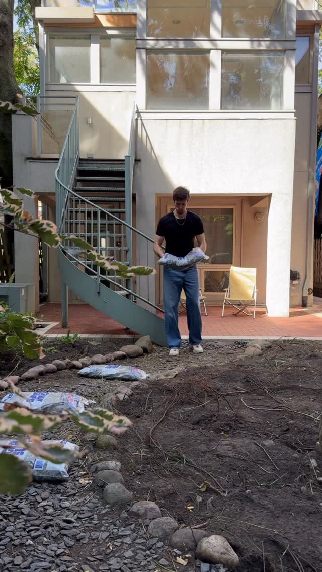 Instagram post by @drewfromladue for Ring. Caption reads: some of the first items I’m installing in my home....