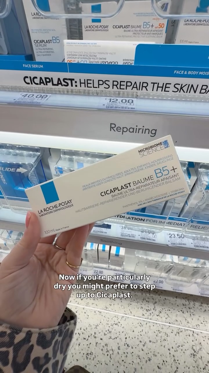 Instagram post by @rosegallagher for Avène. Caption reads: Rosacea and redness skincare recommendations....