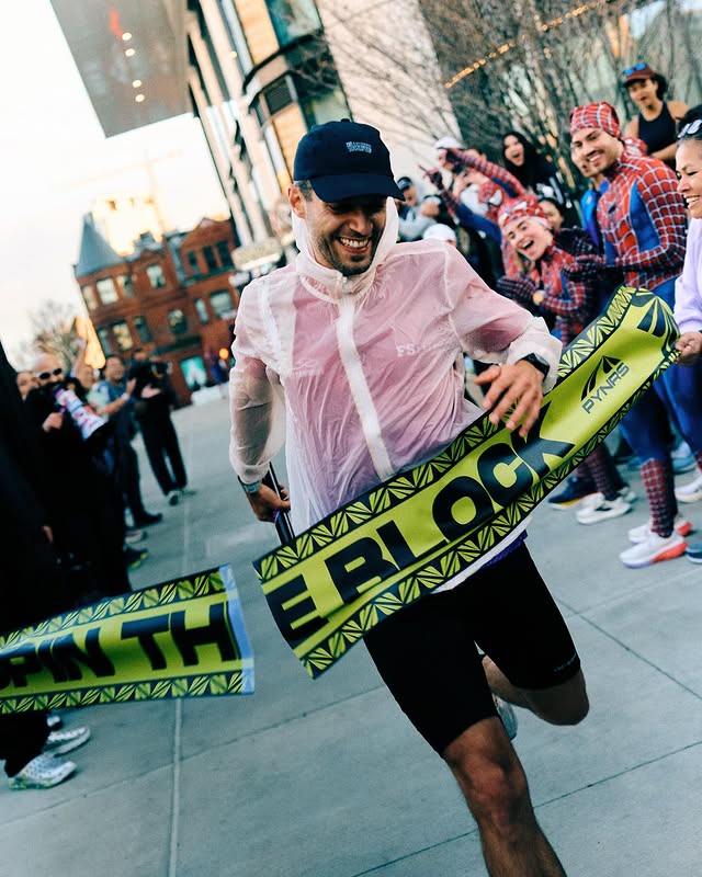 Instagram post by @pynrs_ for Brooks Running. Caption reads: [...] HYPE was unmatched. Brand Partner:....
