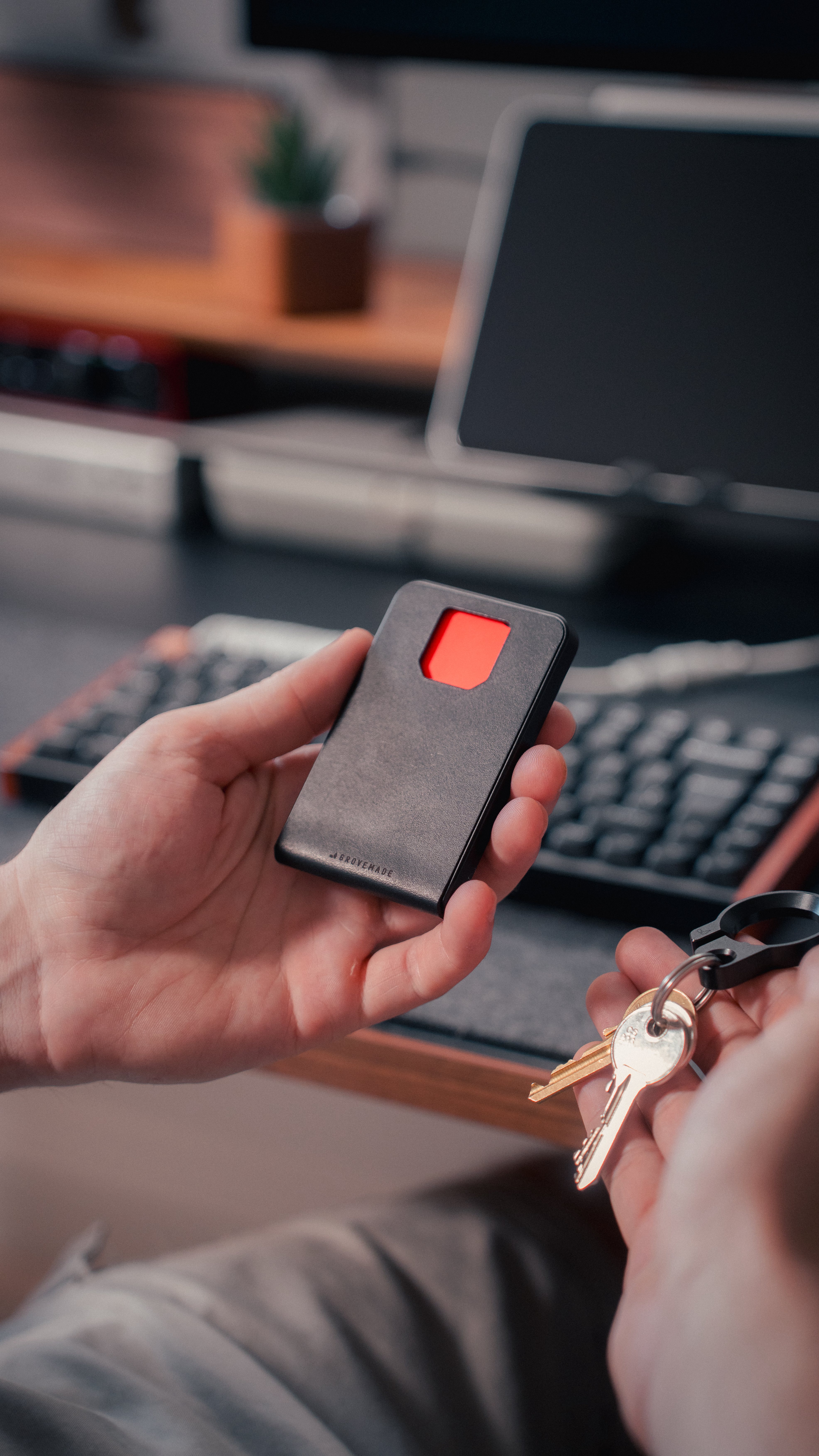 Instagram post by @asherintech for Grovemade. Caption reads: Loving everything @grovemade 😮‍💨

Recently got....