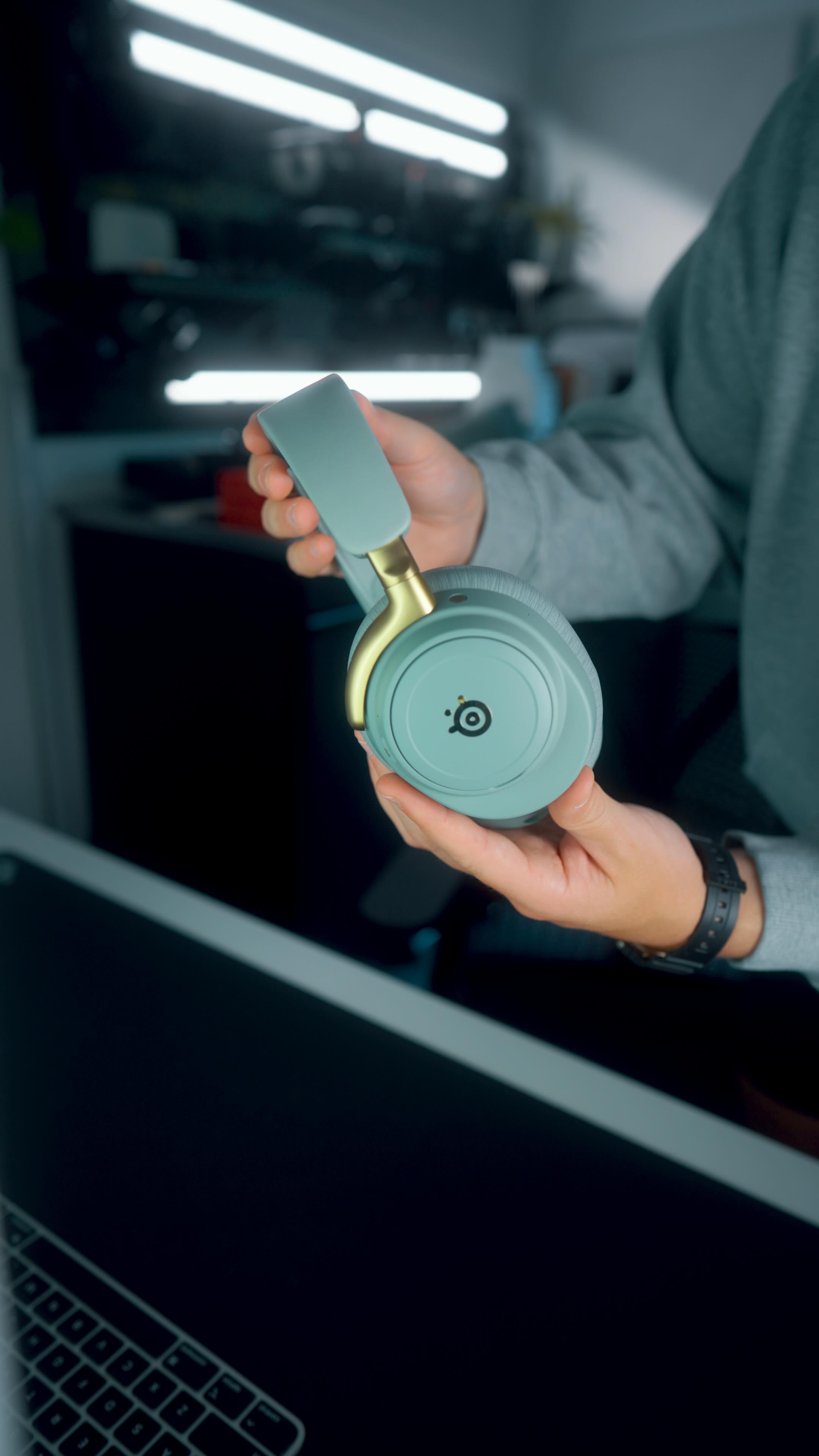 Instagram post by @mattykay for SteelSeries. Caption reads: $600 gaming headset from @steelseries 
-
#gaming....