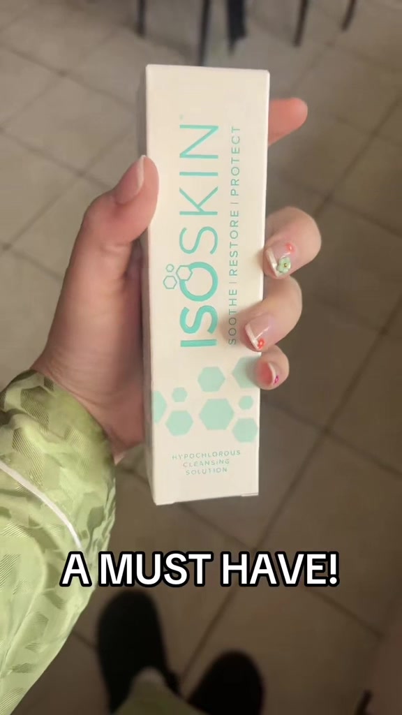 TikTok post by @amiehardingg for ISOCLEAN Ireland. Caption reads: @The Collective Agency TTS IRE @ISOCLEAN IRL....