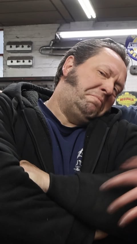 Instagram post by @giuseppesgarage for AMSOIL INC. Caption reads: [...] due for an oil change... Thanks to....