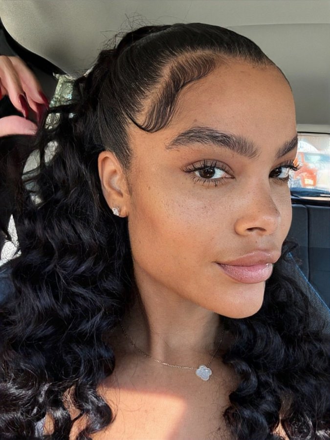 Instagram post by @mehganjames for Camille Rose. Caption reads: You can slay an extension style and protect your....