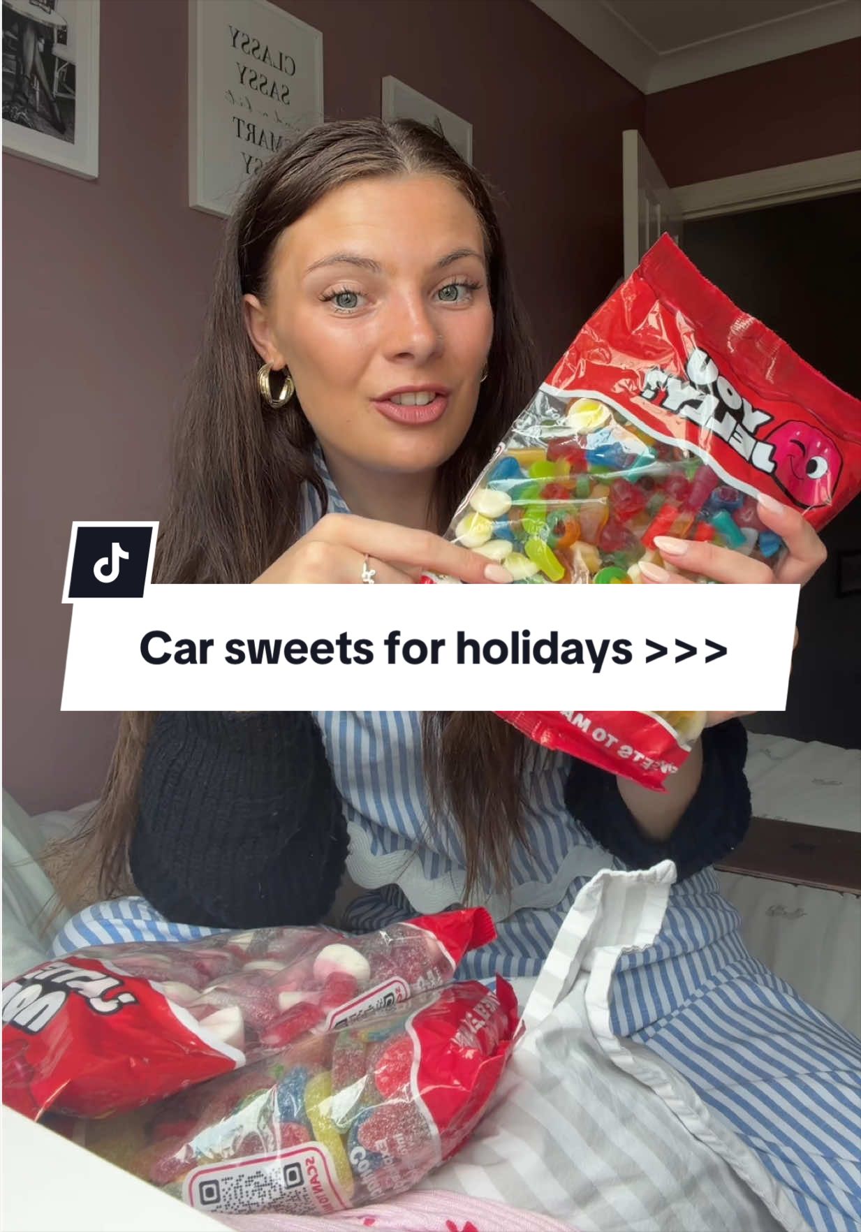 TikTok post by @_maddie.fry_ for Exploded Sweets. Caption reads: @Exploded Sweets I will be stocking up a lot more....