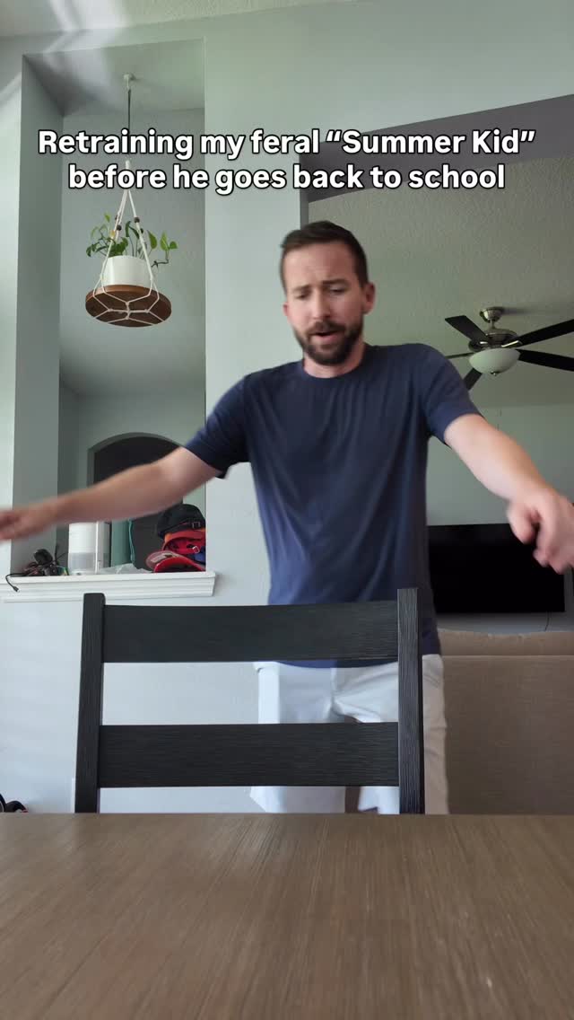 Instagram post by @jayhoward_oohbuddy for Gorton's. Caption reads: After a feral summer, training my son to eat his....