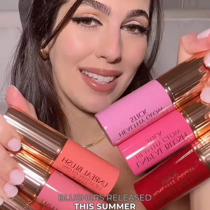 Instagram post by @nisrinedaoumakeup for Charlotte Tilbury. Caption reads: ما في واحد ما حبّيتو بس اي واحد عجبكن اكتر شي؟....