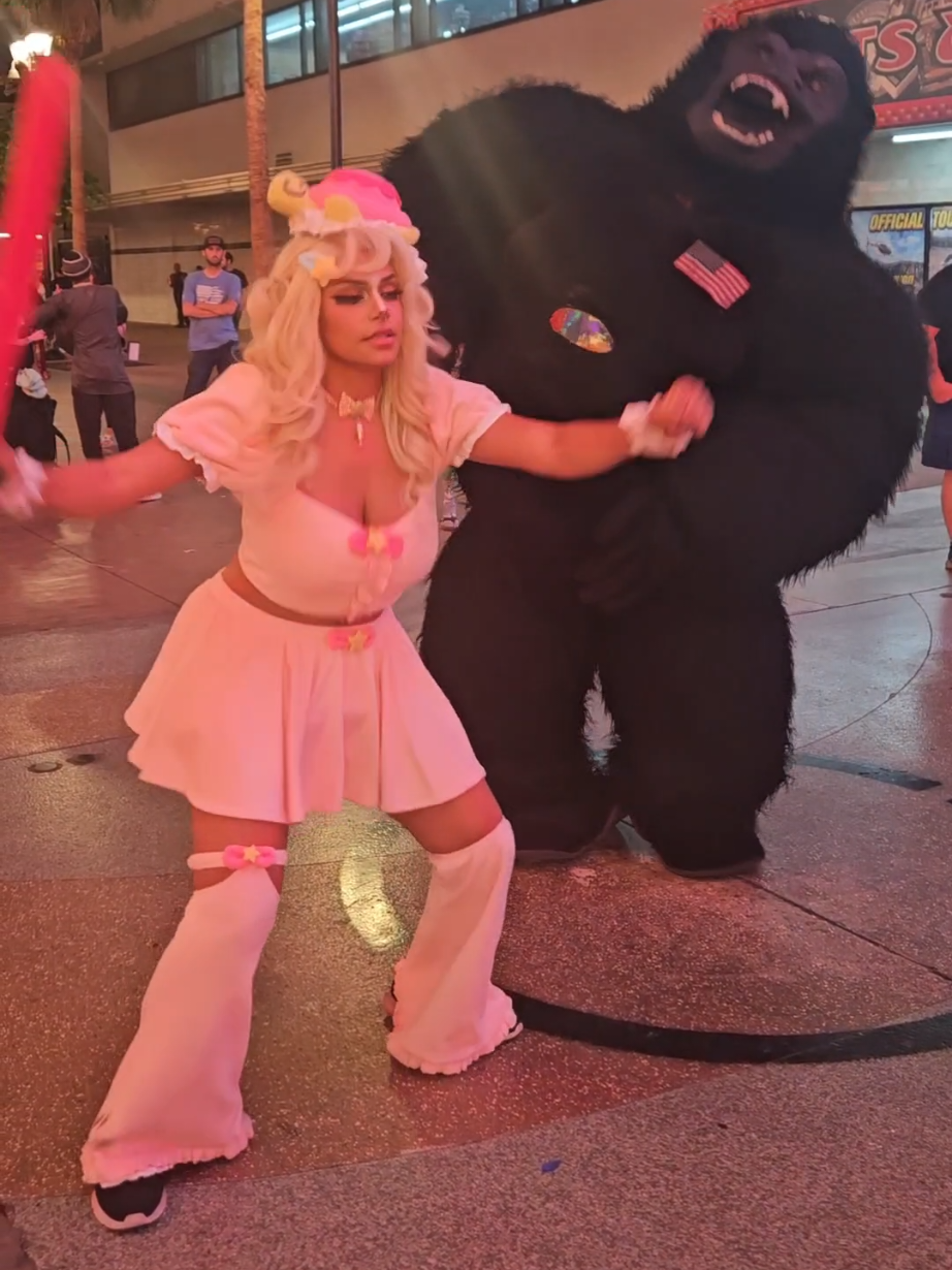 TikTok post by @itsbunniblack for MoeFlavor. Caption reads: [...] Mascot ☆ I have a fashion line now at....