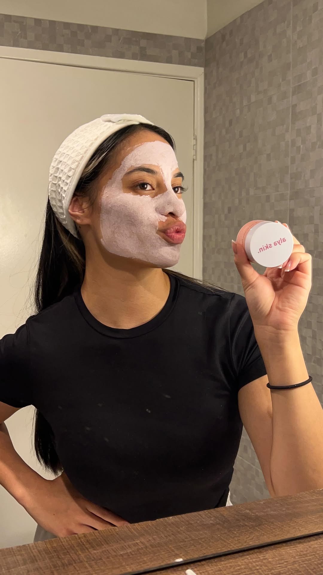 Instagram post by @omegavaka for Alya Skin. Caption reads: Thank you @alyaskinaus for adding this product to....